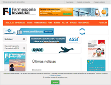 Tablet Screenshot of farmaindustrial.com